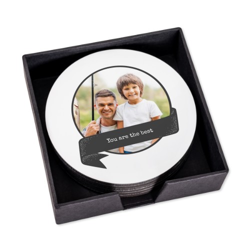 Sous-verres luxe ronds