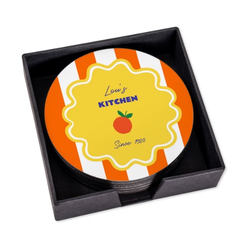 Sous-verres luxe ronds
