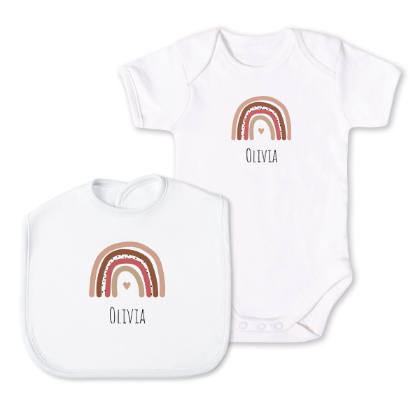 Baby Gift Set Bib & Onesie