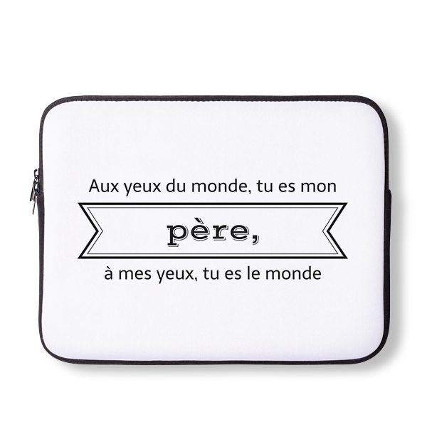 Housse personnalisée pour ordinateur ou tablette 13 pouces