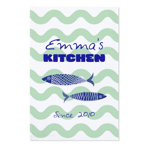 Personalised Tea Towel Personalised Tea Towel