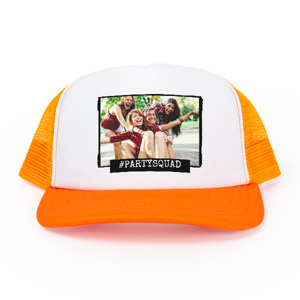 Trucker kasket orange