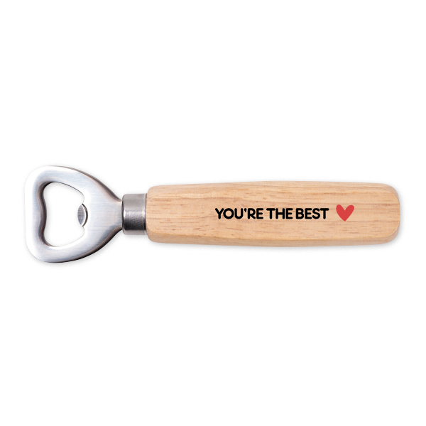 Personalised Full Colour Print Bottle Opener - Set of 12