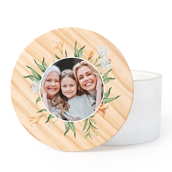 Scented Candle L - UV laser print