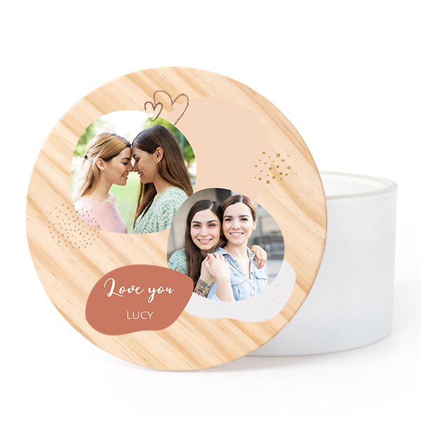 Scented Candle L - UV laser print Scented Candle L - UV laser print