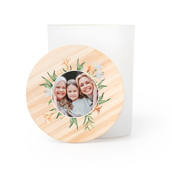 Scented Candle S - UV laser print