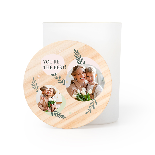 Scented Candle S - UV laser print