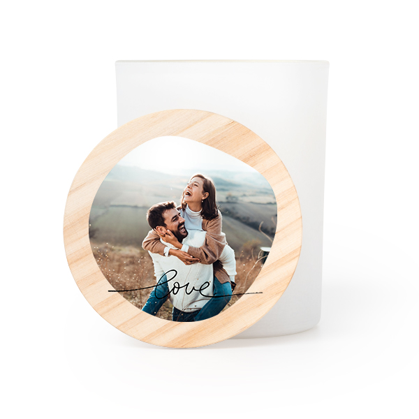 Scented Candle S - UV laser print