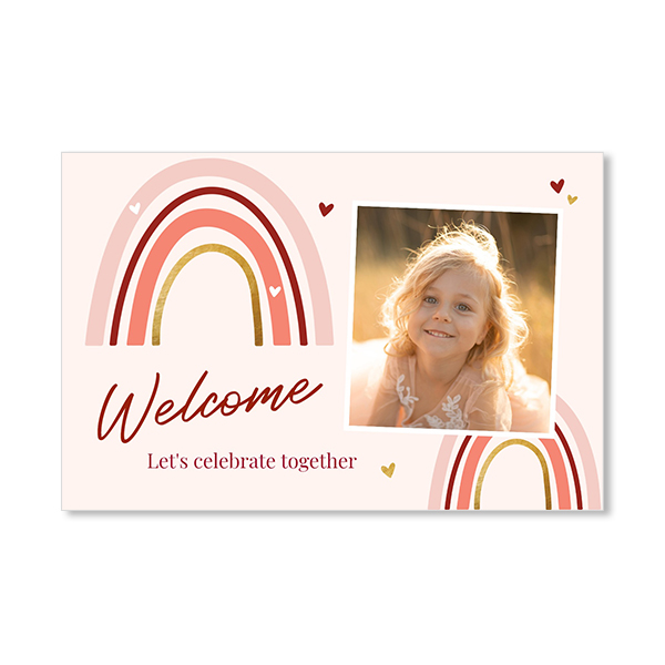 Welcome sign Forex 40x60 cm