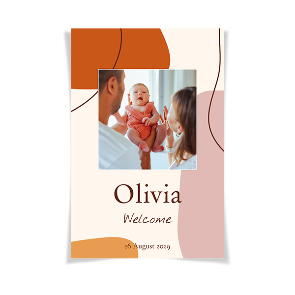 Welcome poster