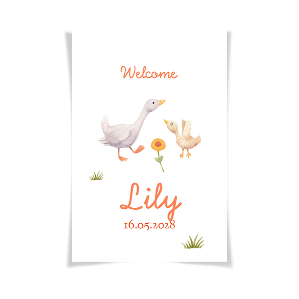 Welcome poster Welcome poster