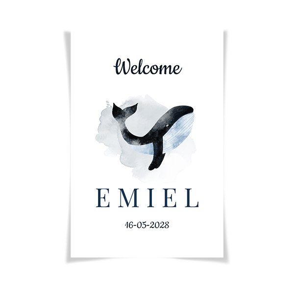 Welcome poster Welcome poster