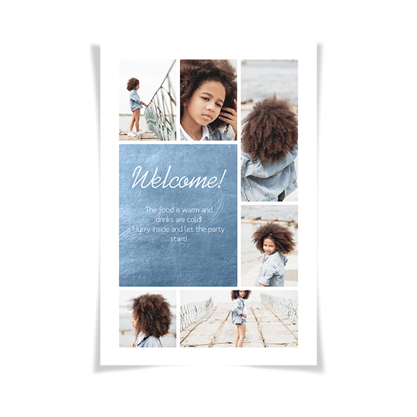 Welcome poster Welcome poster