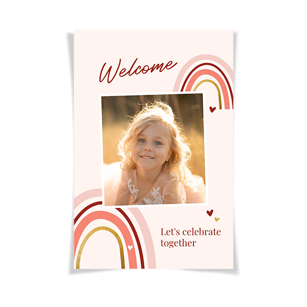 Velkomstplakat Velkomstplakat
