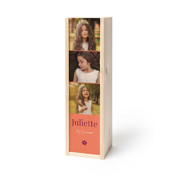 Weinkiste aus Holz personalisieren