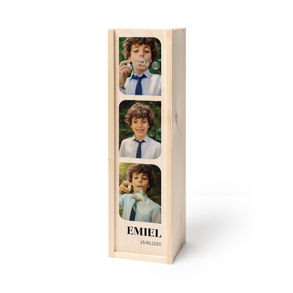 Wooden gift box for bottle Wooden gift box for bottle