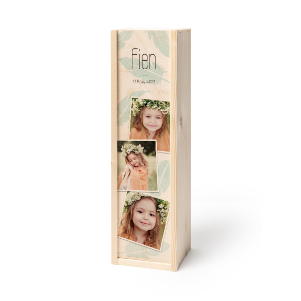 Wooden gift box for bottle Wooden gift box for bottle