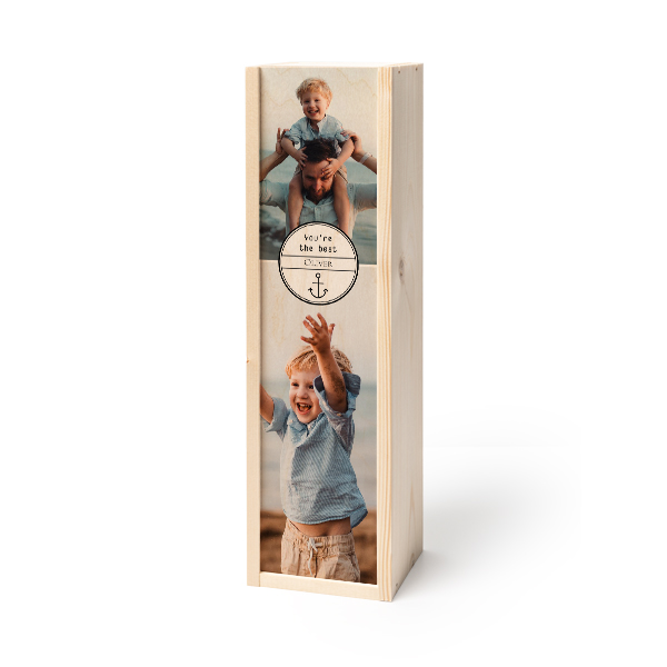Wooden gift box for bottle Wooden gift box for bottle