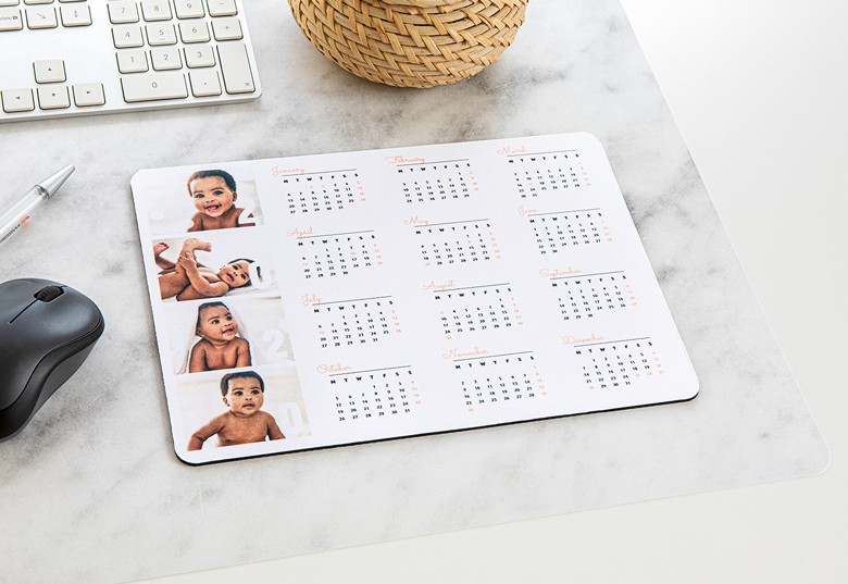 Create your Mouse Pad Calendar