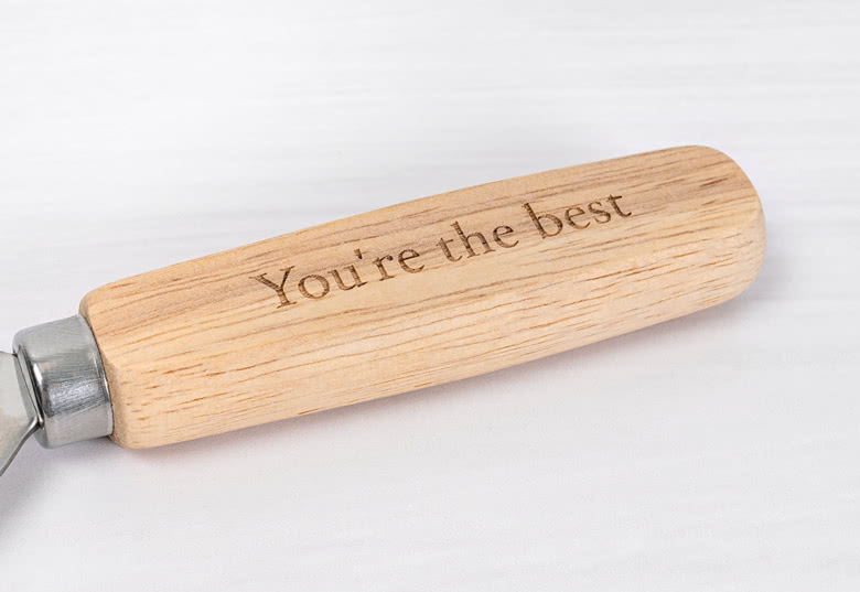 Personalised wooden bottle opener set of 12 