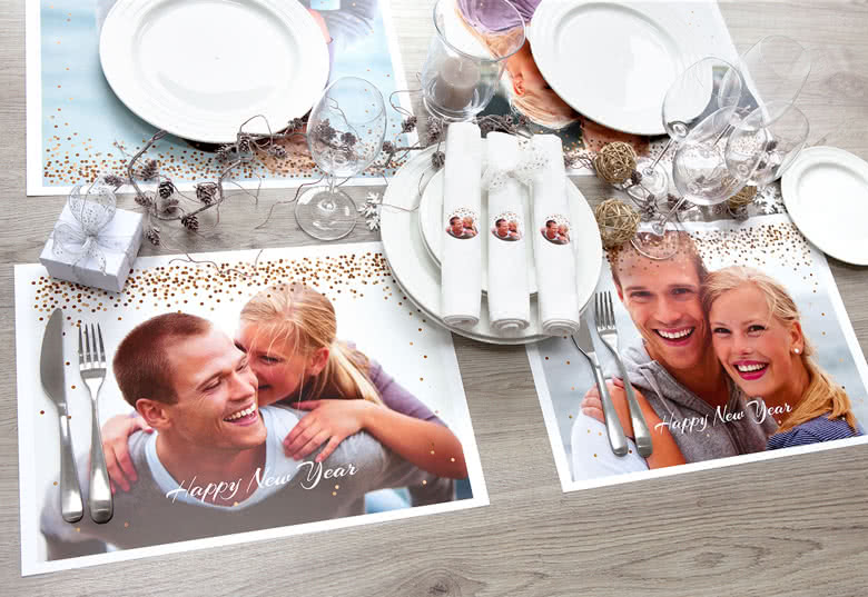 Make your personalised Set of Paper Placemats