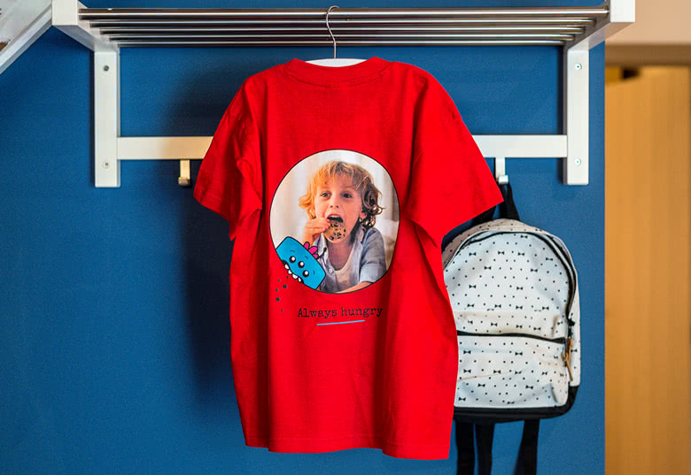 T-shirt with photo