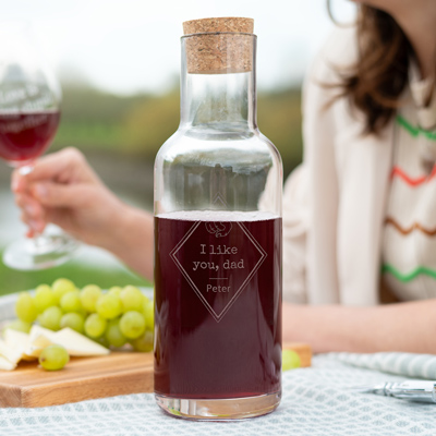 Engraved Carafe 