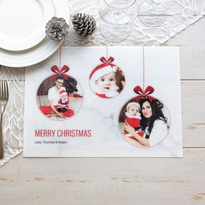 Personalised photo placemats