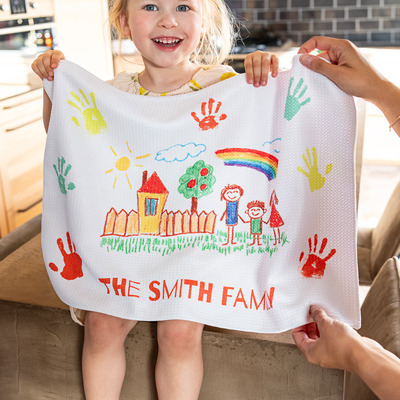 Tea towel for mother’s day Personalised Tea Towel