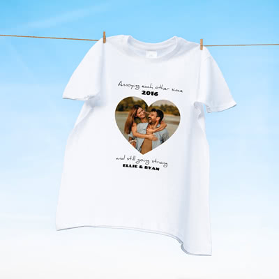 T-shirt avec photo T-shirt avec photo