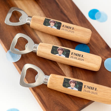 Flesopener full color print - set van 12