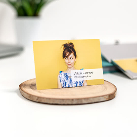 Carte de visite Portrait (lot de 50)