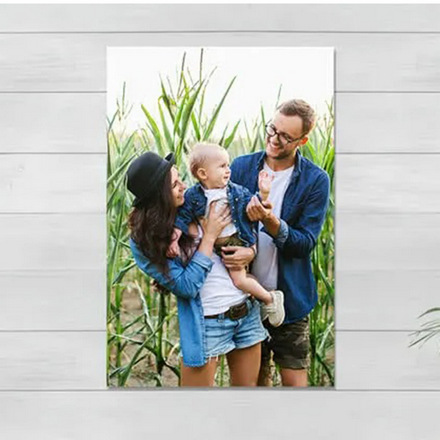 Foto op aluminium wit 20 x 30 cm
