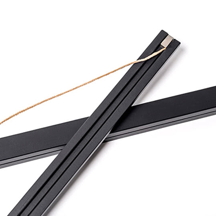 Posterhanger met magnetische sluiting 60 cm Zwart