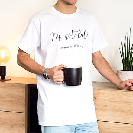 T-shirt blanc XL
