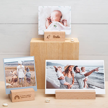 Design fotohouder met luxe fotoafdrukken pano 