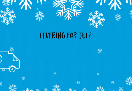Julens leveringstider