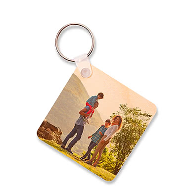 Houten sleutelhanger