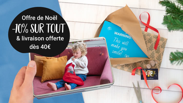 Découvrez la promo de Noël, valable sur tous les produits !